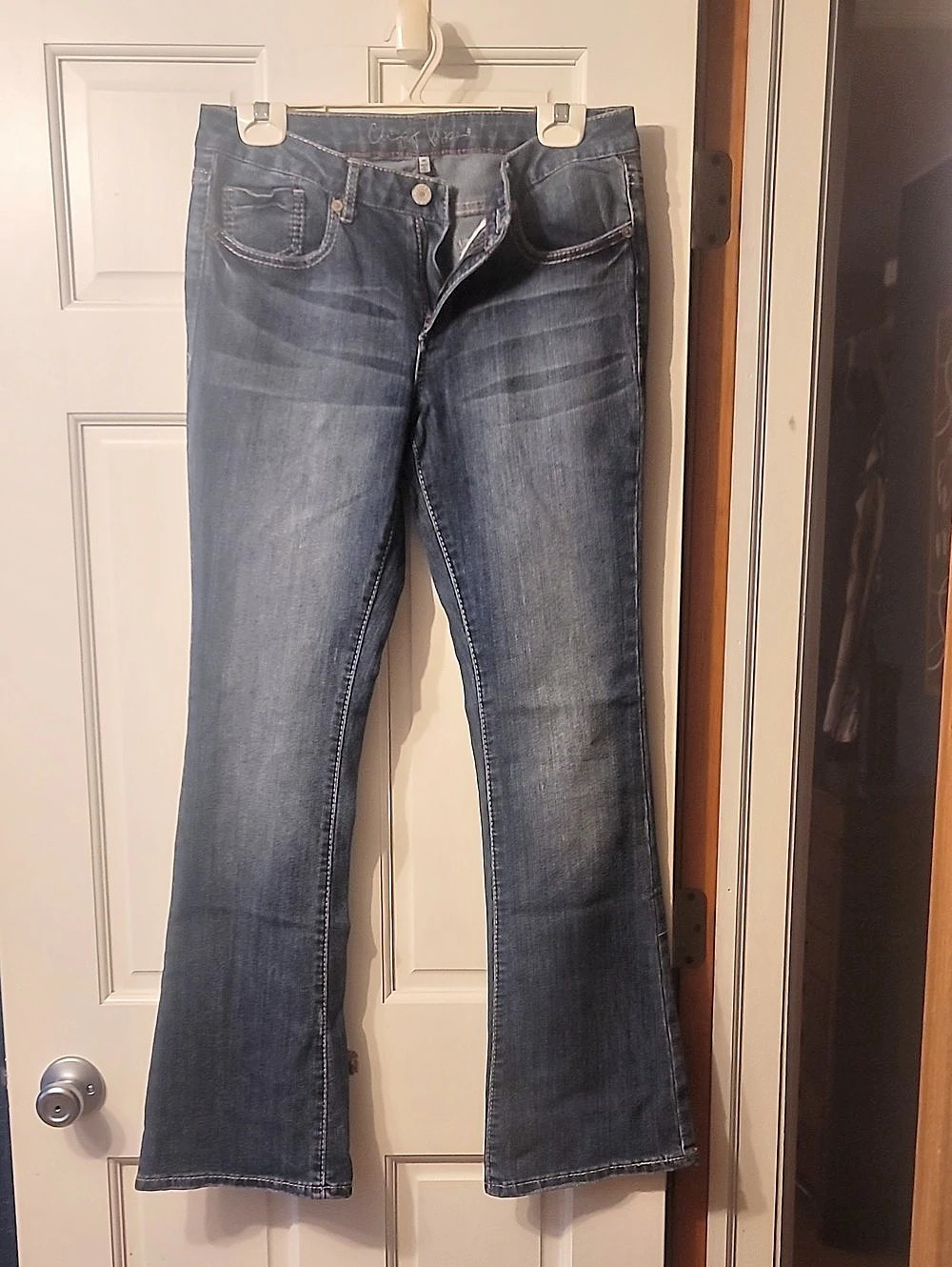 Chip & Pepper Boot Cut Jeans in Blue Waist 30